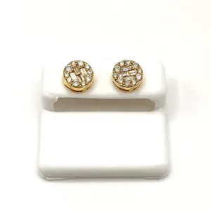 10KT DIAMOND EARRINGS