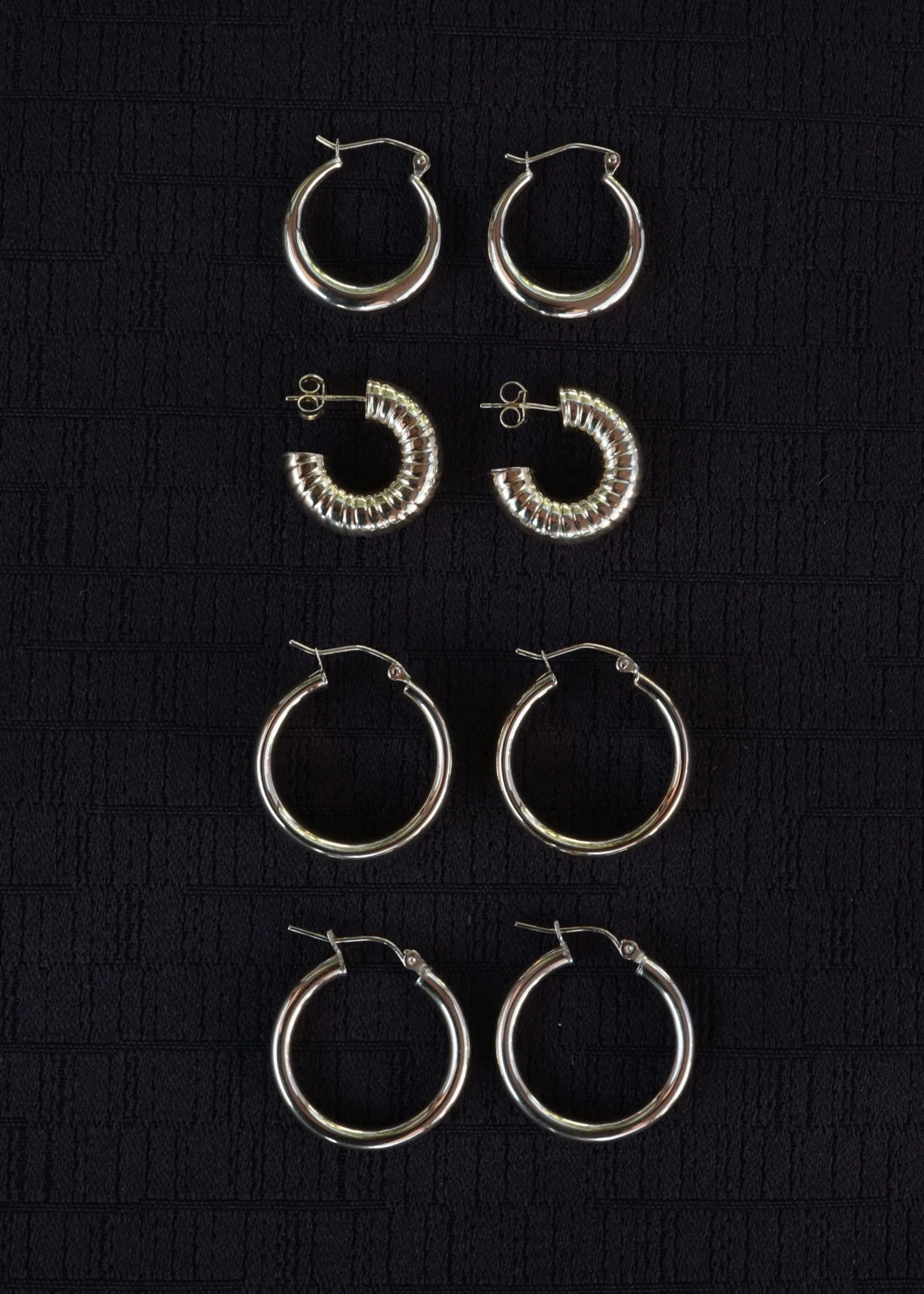 14k Gold Cobra Cuff Hoops