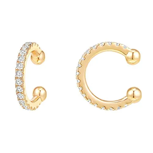 14K Yellow Gold Hoop Earrrings