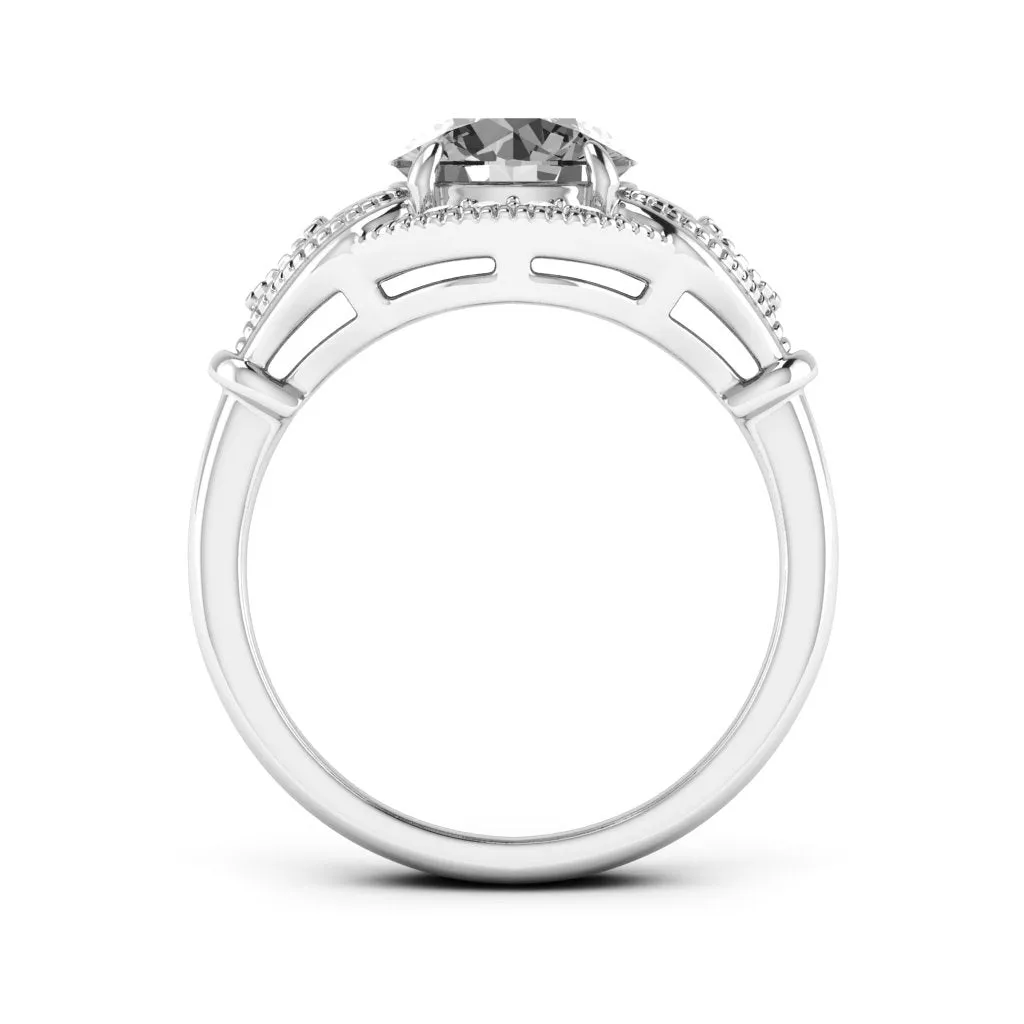 2.15 d.e.w cts Sophia Moissanite Ring