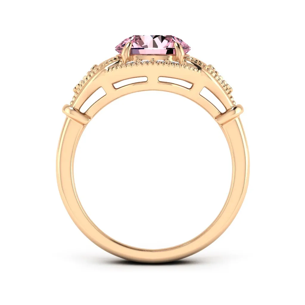 2.15 d.e.w cts Sophia Moissanite Ring