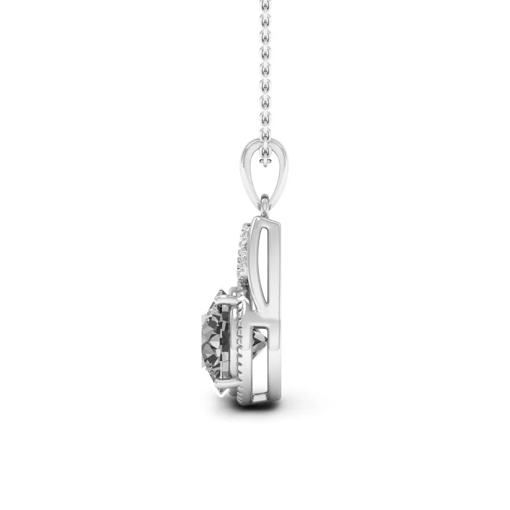 2.79 d.e.w cts Margaret Moissanite Necklace