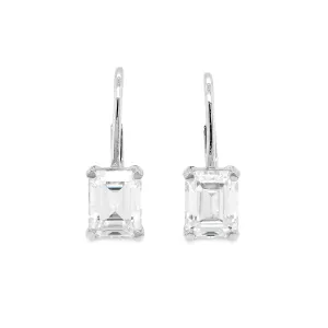 4.00 CTS DEW Moissanite Drop Earrings