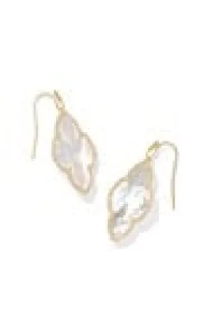 ABBIE PAVE FRAME DROP EARRINGS