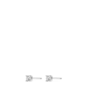 Absolute Kids Sterling Silver Mini Crystal Stud Earrings
