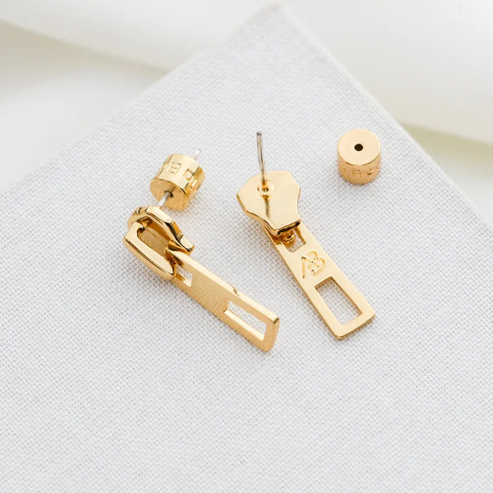 Alicia Bonnie The Zip Earrings
