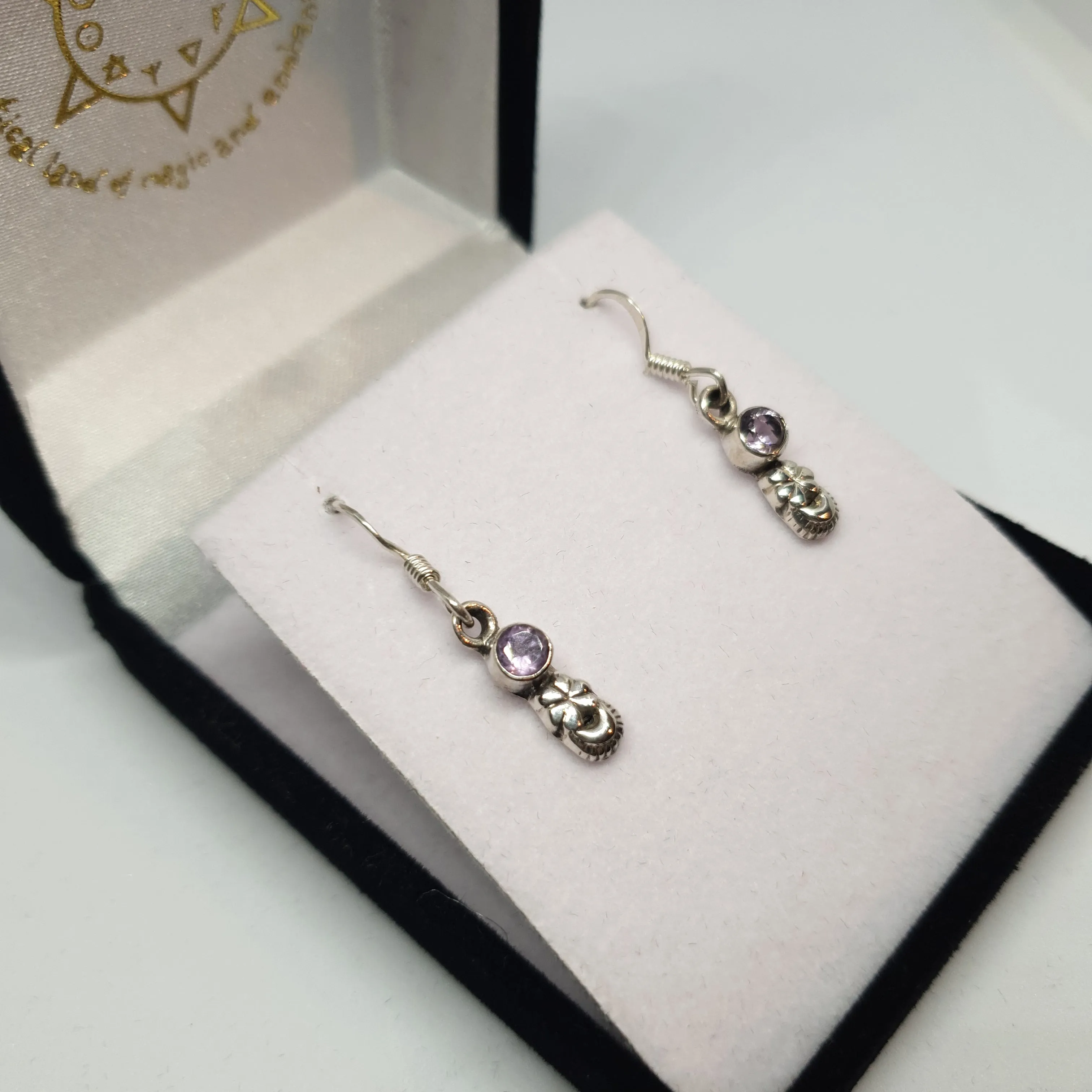 Amethyst 925 Sterling Silver Earrings