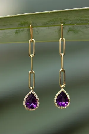 Amethyst Earrings