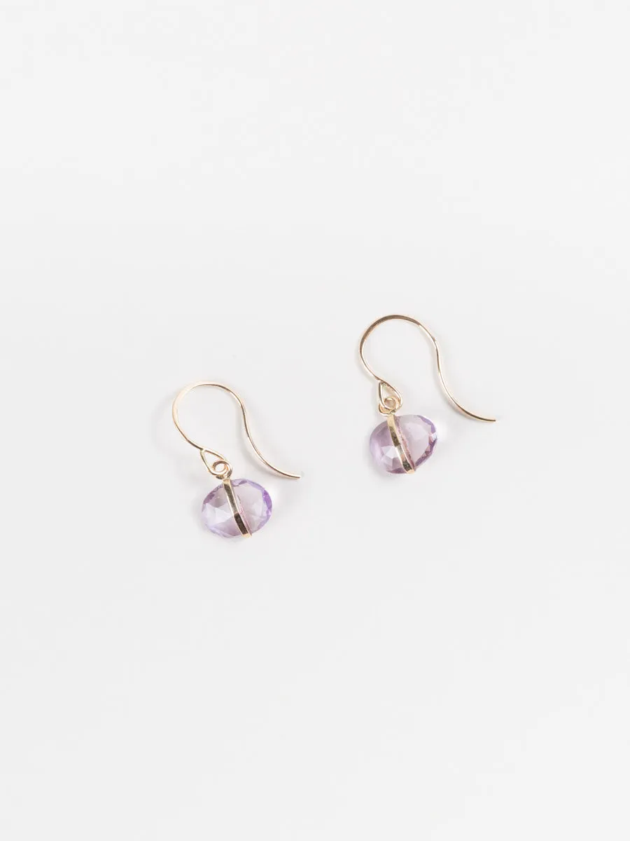 amethyst earrings