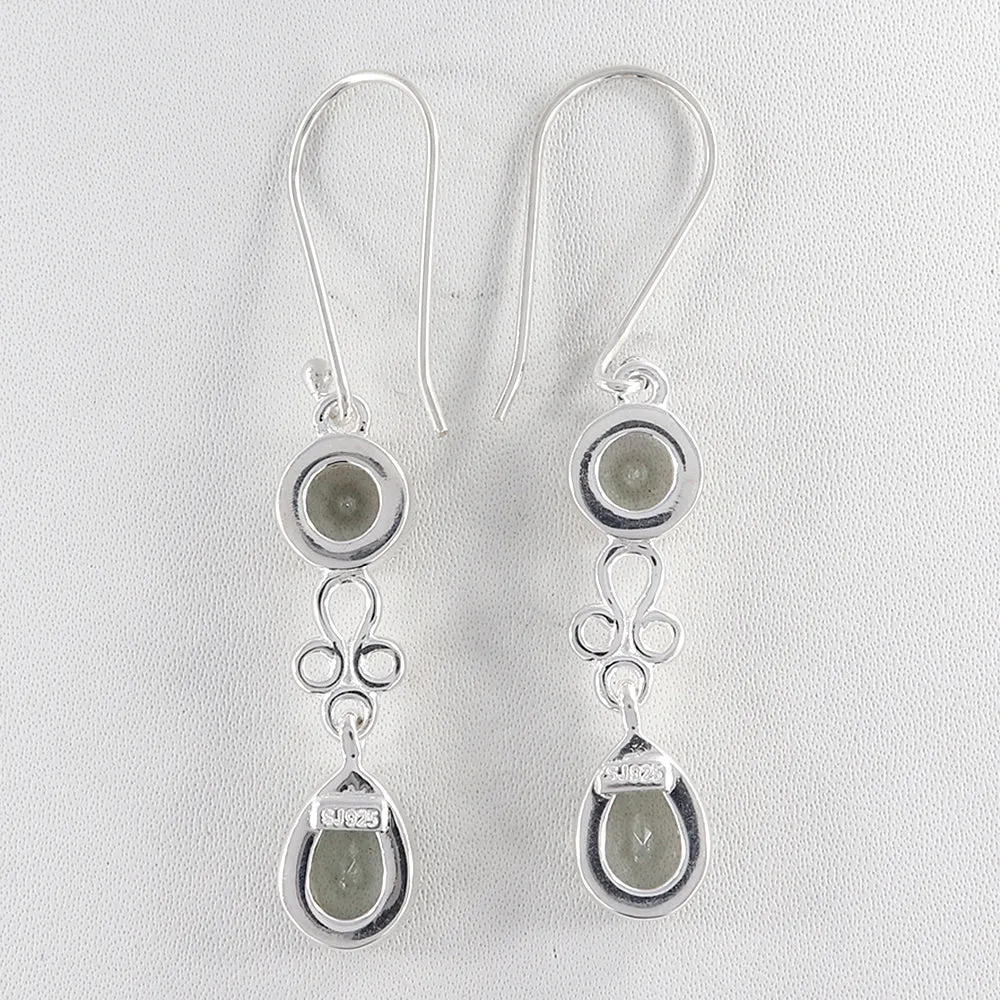 Amethyst Silver Earrings