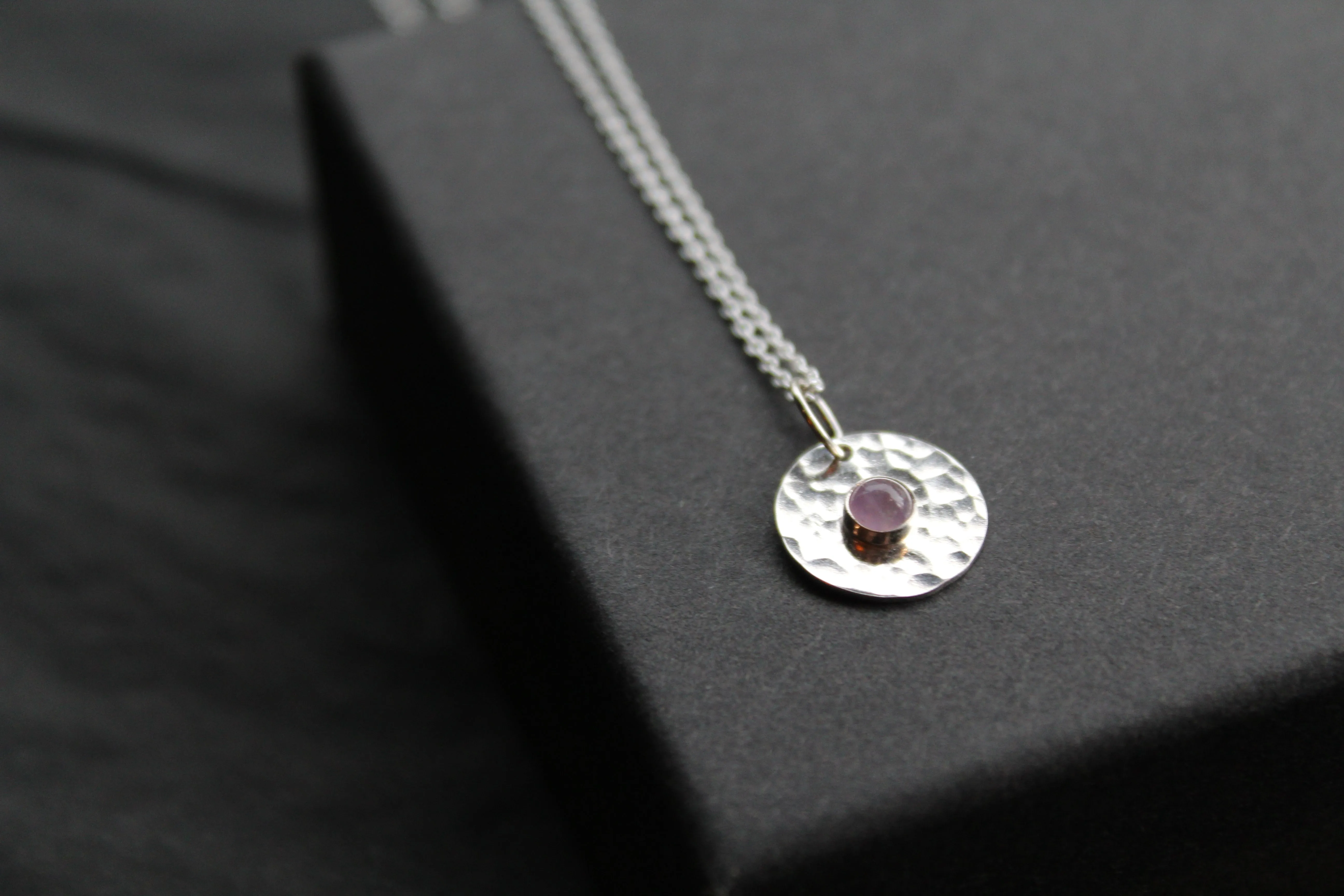 Amethyst Stone Set Necklace
