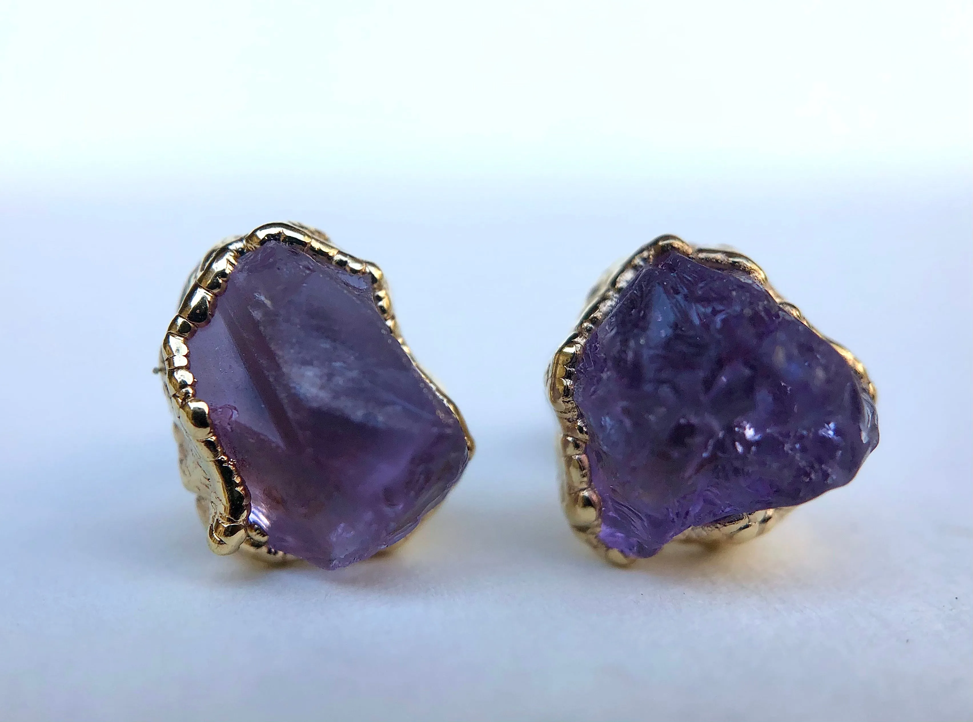 Amethyst Studs