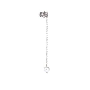 Artsakh cuff earring with a pearl