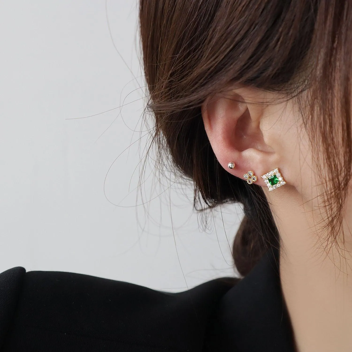 Baroque Stud Earrings