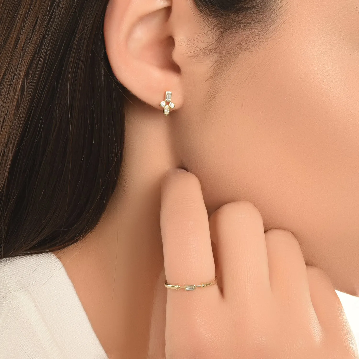 Blume earrings