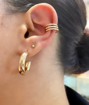 Bolle Triple Line Cuff Earring - 70584