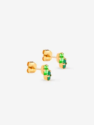 Boris Earrings Green