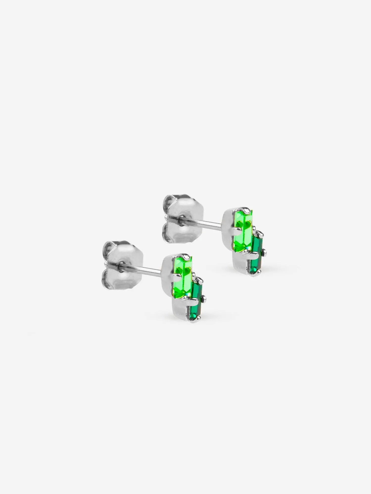 Boris Earrings Green