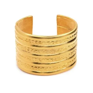 Braid Design Cuff Bracelet