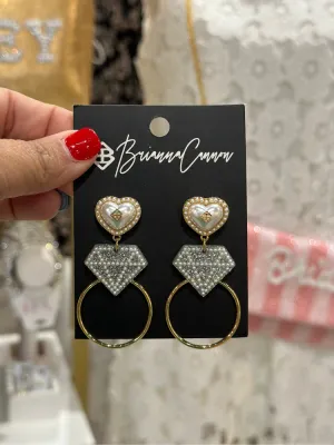 Brianna Cannon Diamond Ring Earring
