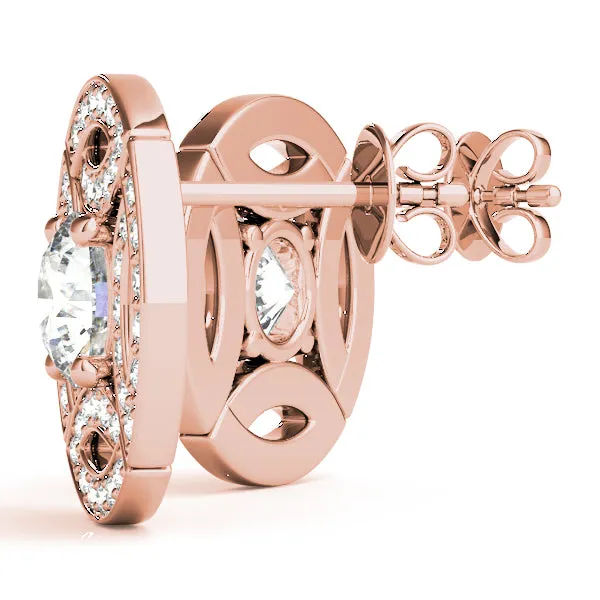 Brilliant cut Diamonds "Olivia" Earrings