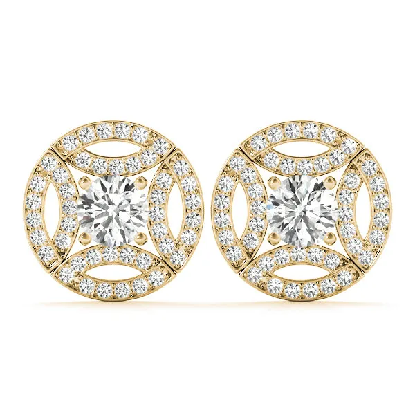Brilliant cut Diamonds "Olivia" Earrings