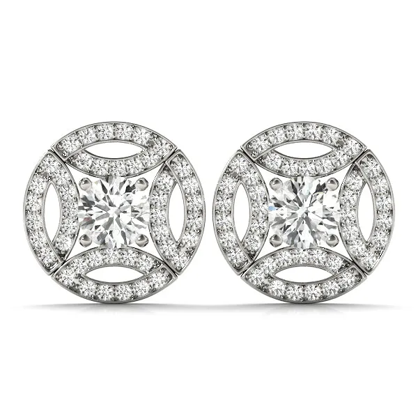 Brilliant cut Diamonds "Olivia" Earrings
