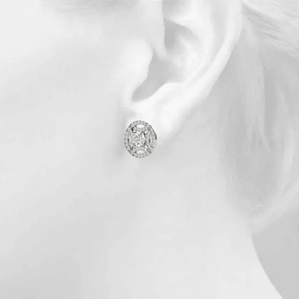 Brilliant cut Diamonds "Olivia" Earrings