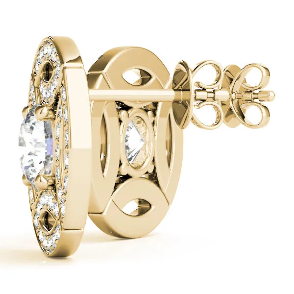 Brilliant cut Diamonds "Olivia" Earrings