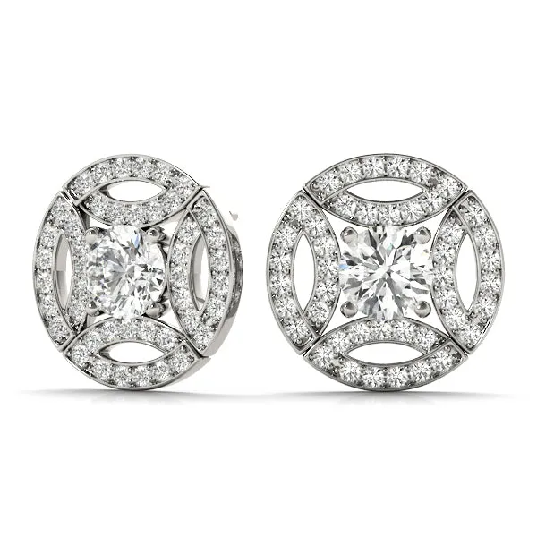 Brilliant cut Diamonds "Olivia" Earrings