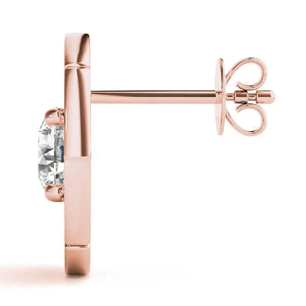 Brilliant cut Diamonds "Olivia" Earrings