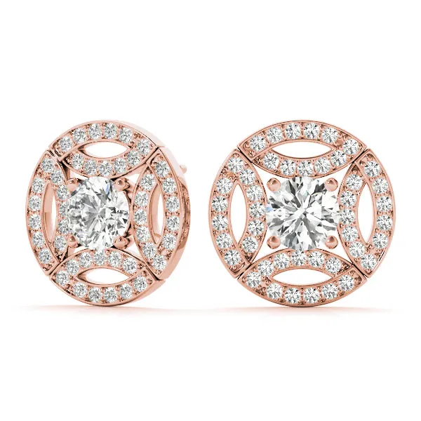 Brilliant cut Diamonds "Olivia" Earrings