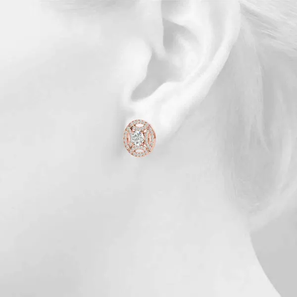 Brilliant cut Diamonds "Olivia" Earrings