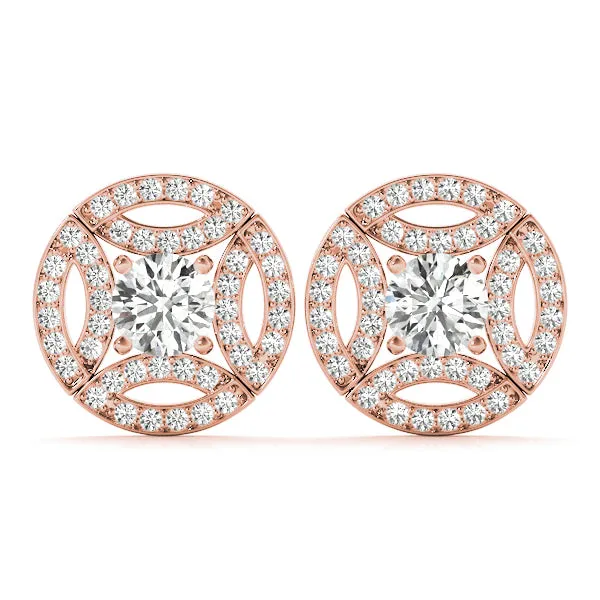 Brilliant cut Diamonds "Olivia" Earrings