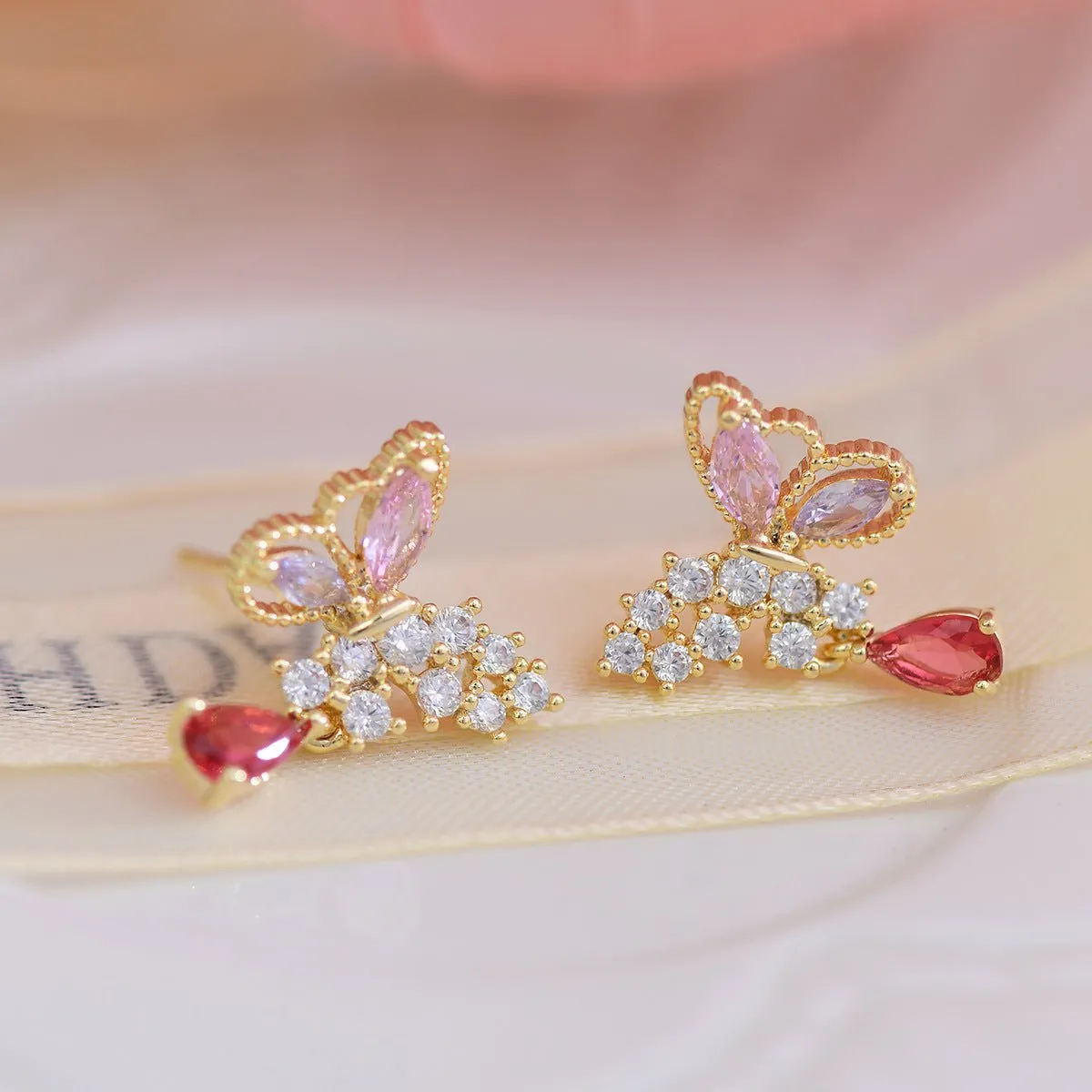 Butterfly Earrings - Gillian