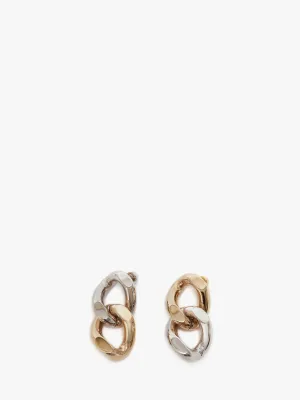 CHAIN LINK DROP EARRINGS