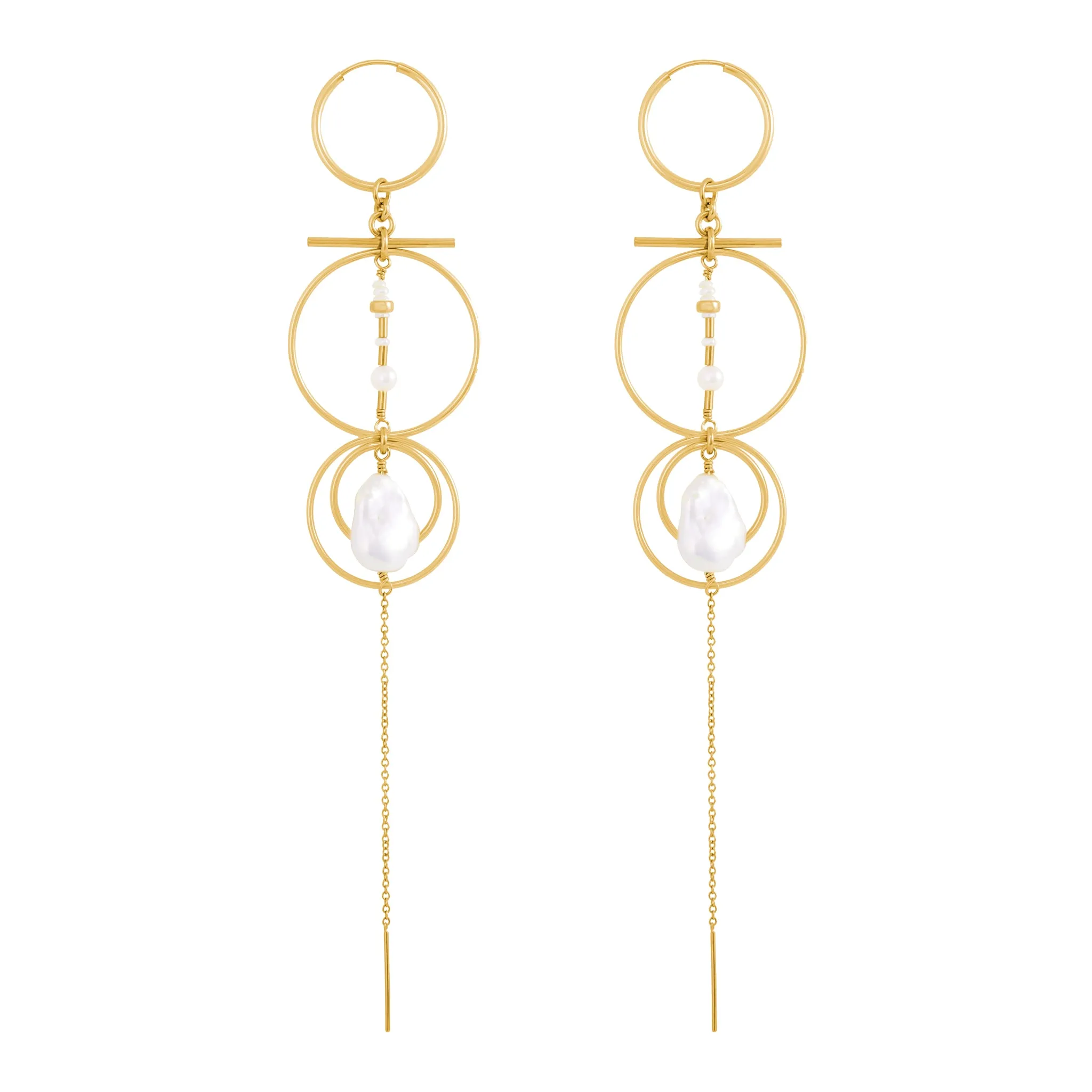 Chulla Earrings - Gold