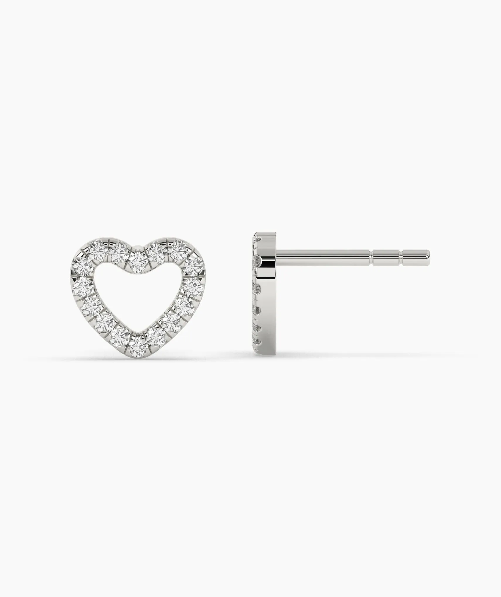 Classic Open-Heart Studs