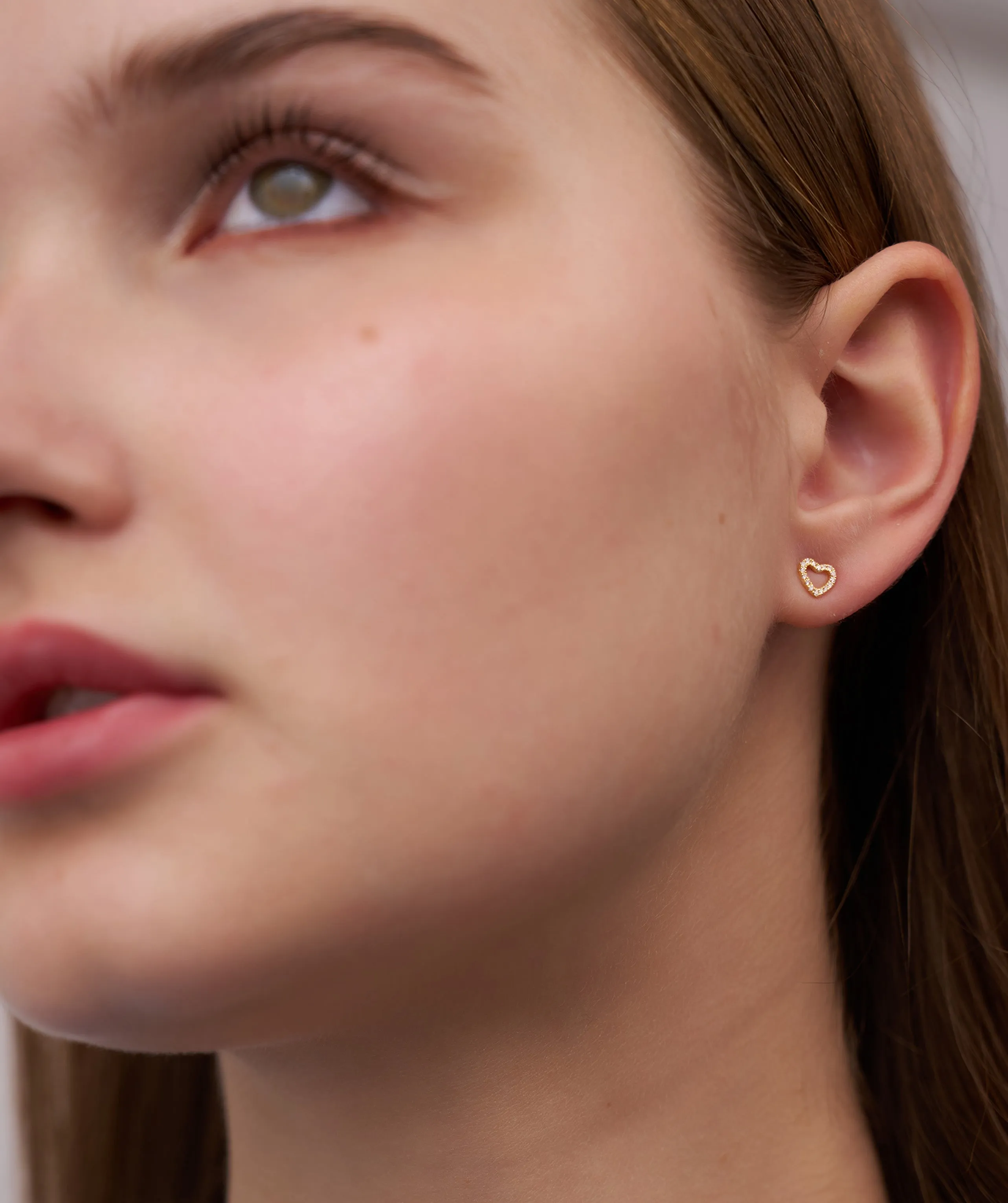 Classic Open-Heart Studs
