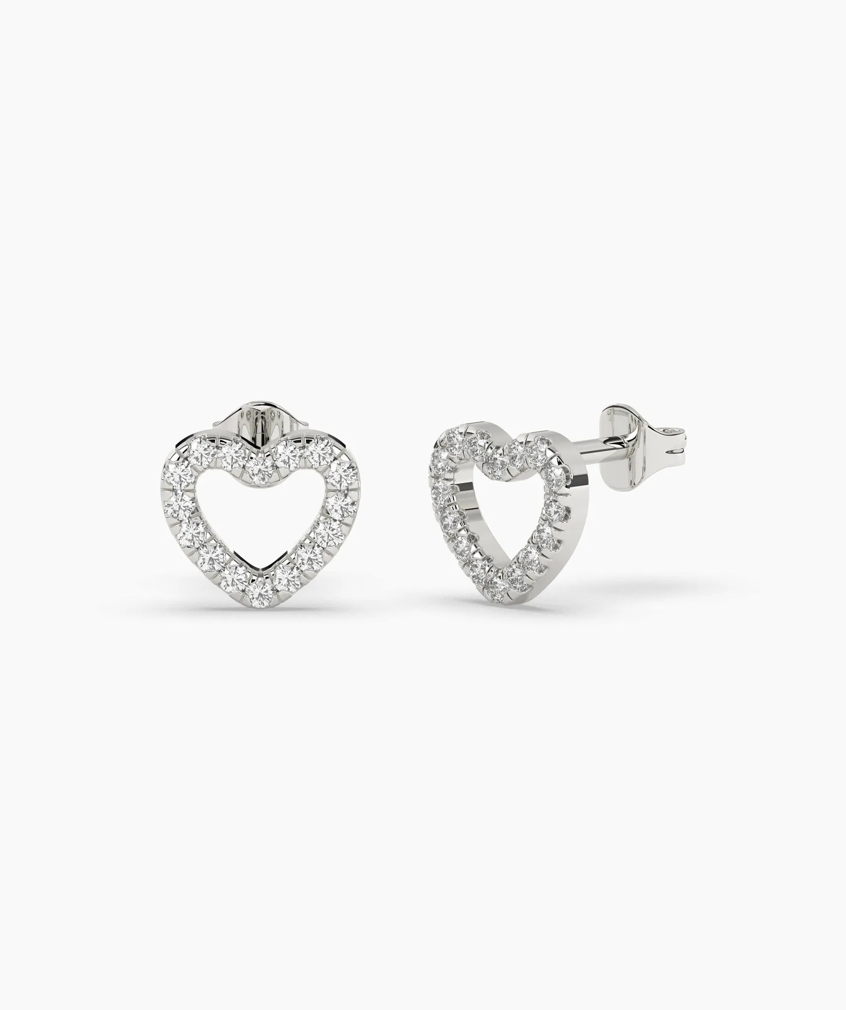 Classic Open-Heart Studs