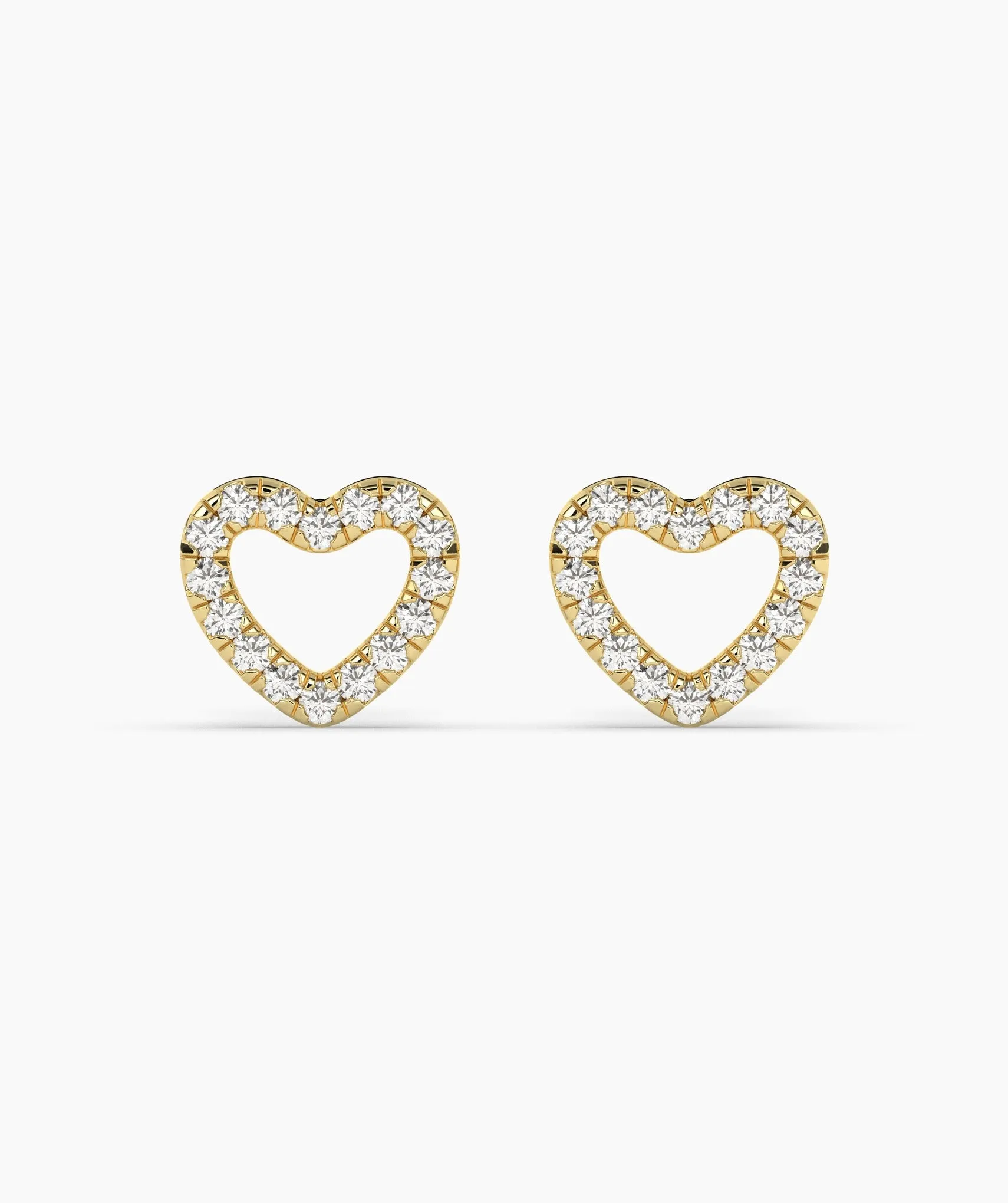 Classic Open-Heart Studs