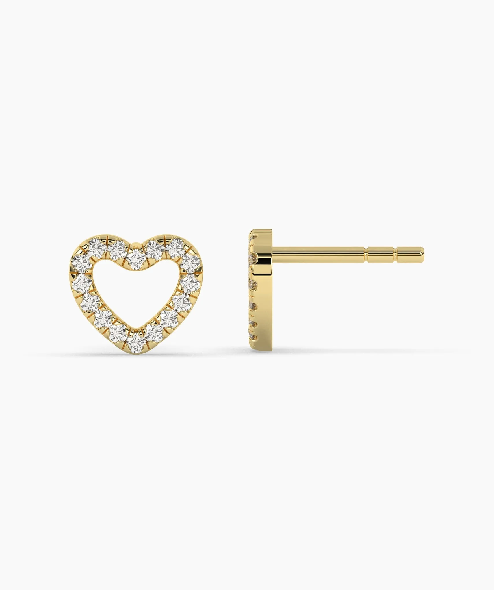 Classic Open-Heart Studs