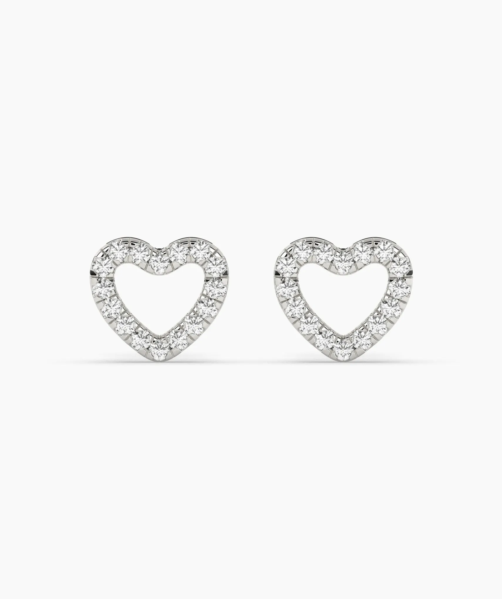 Classic Open-Heart Studs