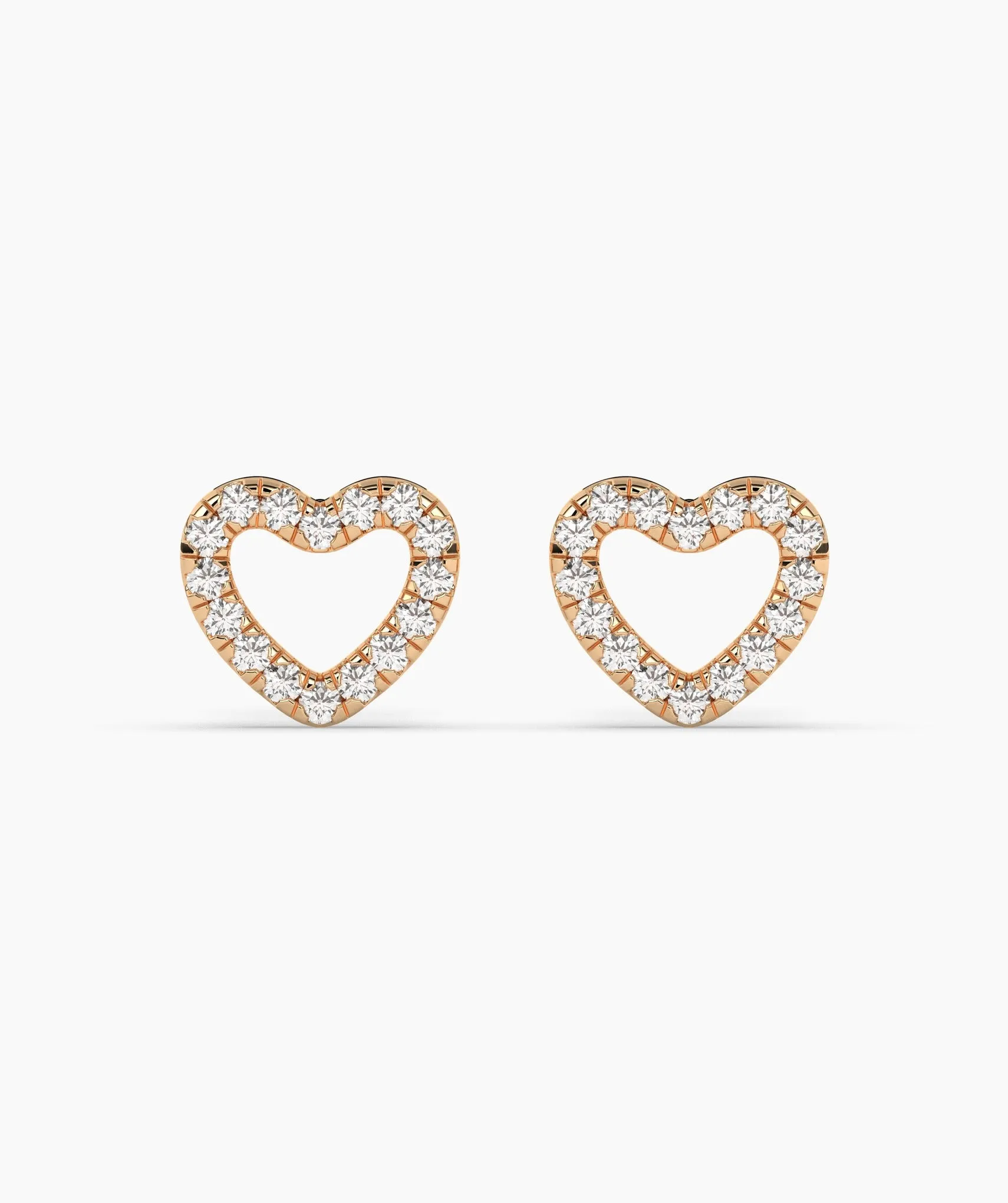 Classic Open-Heart Studs
