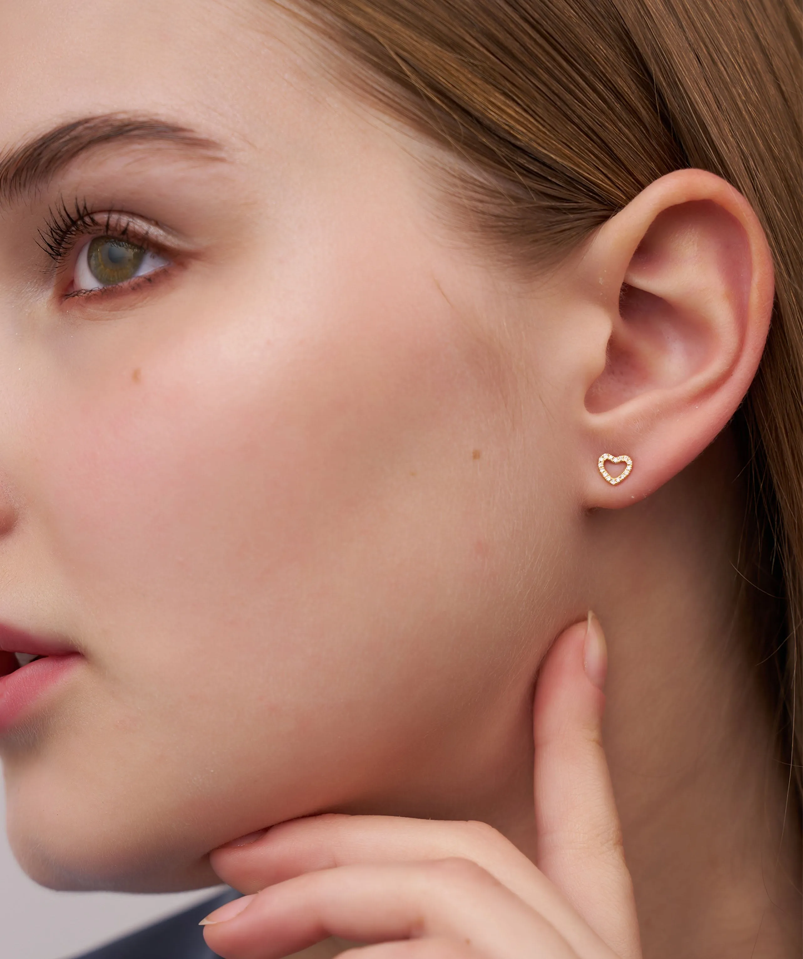 Classic Open-Heart Studs