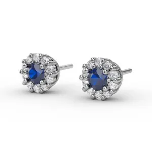 Colored Stone Earring