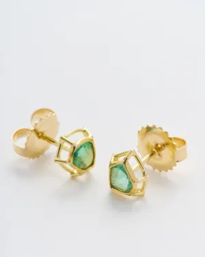 columbian emerald earrings