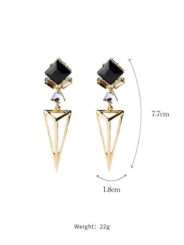 Creative Hollow Trigonometric Earrings