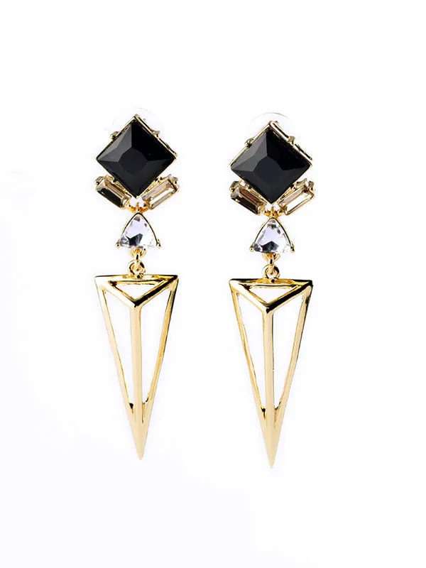 Creative Hollow Trigonometric Earrings