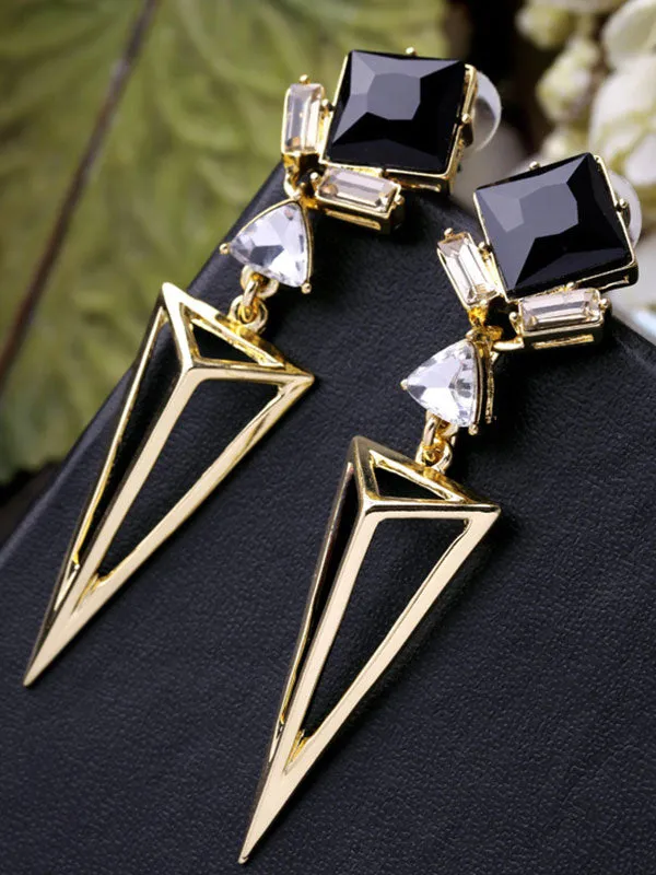 Creative Hollow Trigonometric Earrings